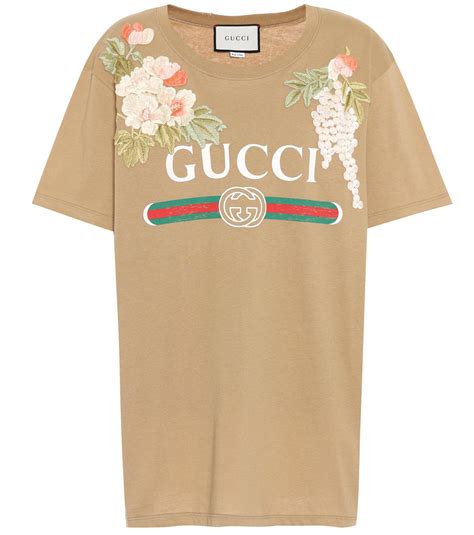 brown gucci shirt women's|gucci t shirt fedex.